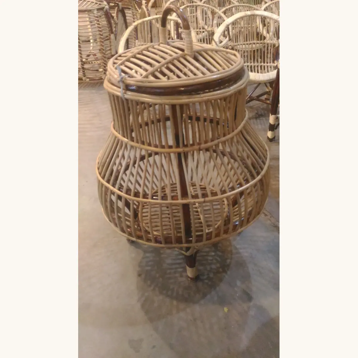 Laundry Basket Round Shape SM-64